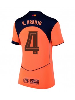 Zenske Futbalové oblečenie Barcelona Ronald Araujo #4 2025-26 Krátky Rukáv - Tretina